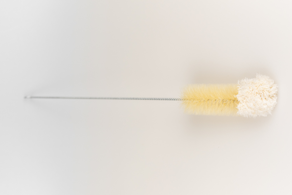 Preview: Flaschenbürste Baumwollkopf lang